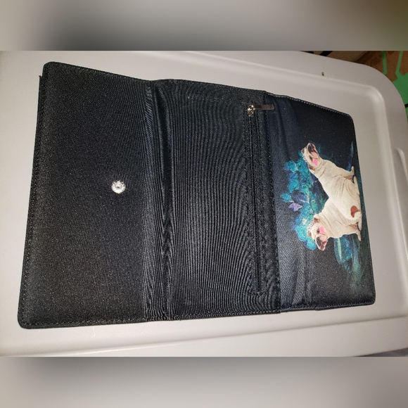 Dog Print Wallet with Ruler Design - Picture 5 of 5